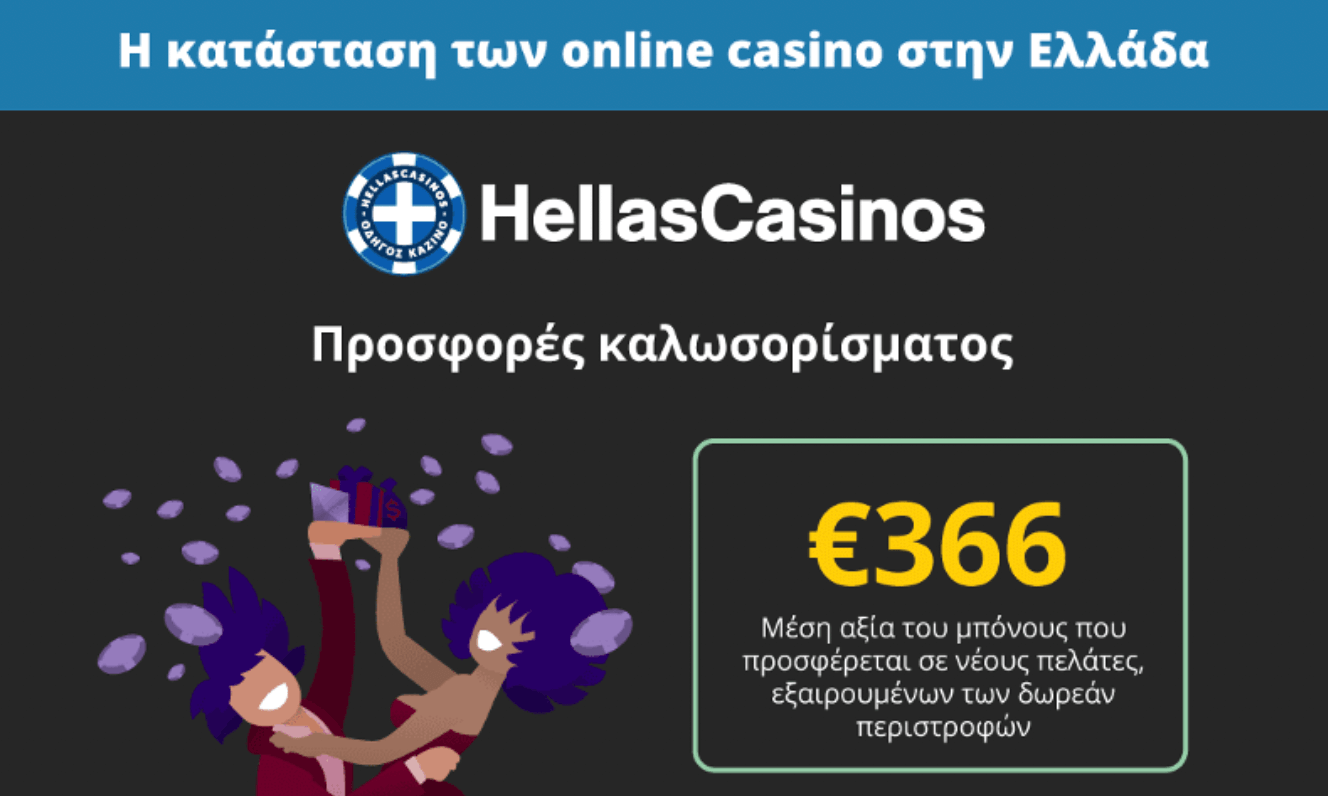Η κατάσταση των online καζίνο στην Ελλάδα (Γραφική απεικόνιση 2022)