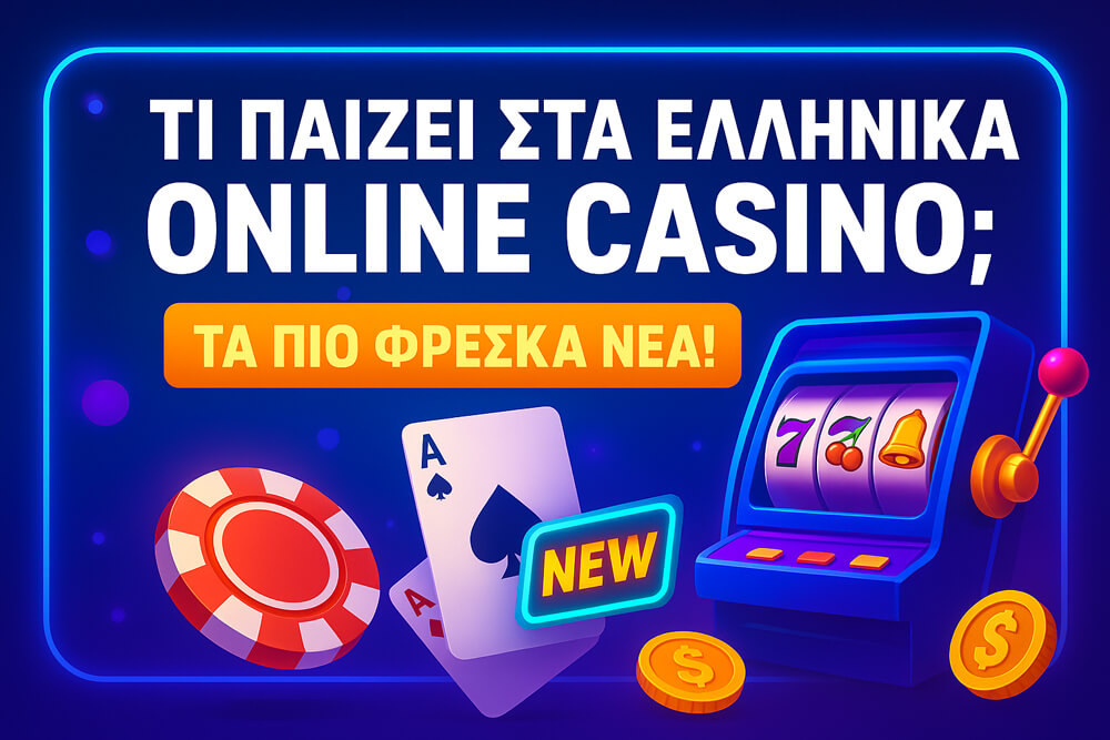 Τι παίζει στα ελληνικά online live καζίνο; Τα πιο φρέσκα νέα!