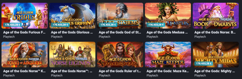 Τζάκποτ Playtech