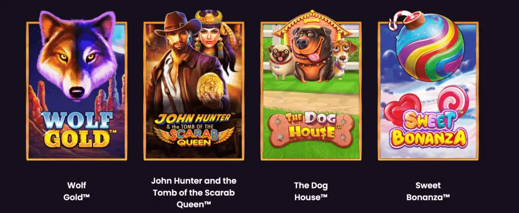 Pragmatic Play slot games from official site.