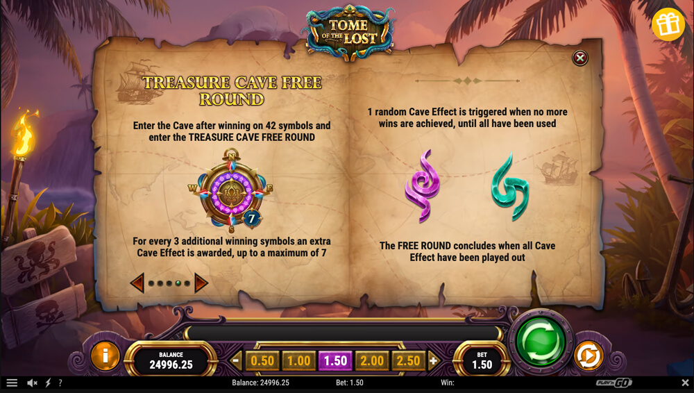 Treasure Cave Free Round